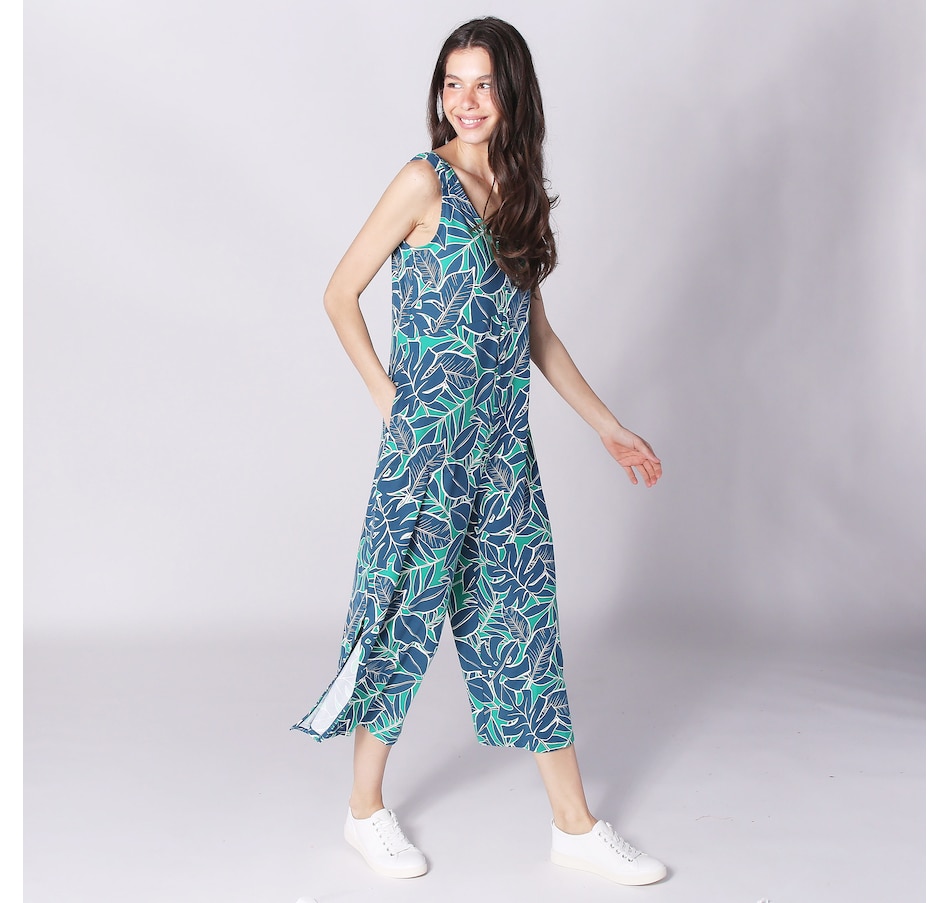 Image 227980_GPM.jpg, Product 227-980 / Price $19.33, Cuddl Duds Flexwear Tank Cropped Jumpsuit from Cuddl Duds on TSC.ca's Clothing & Shoes department