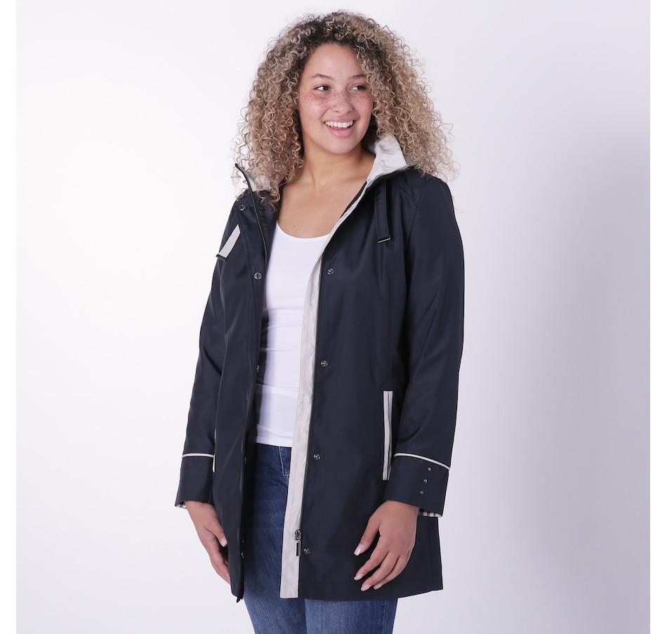 Image 227995_NVY.jpg, Product 227-995 / Price $49.33, Fen Nelli 2-Tone Rain Jacket from Fen Nelli on TSC.ca's Fashion department