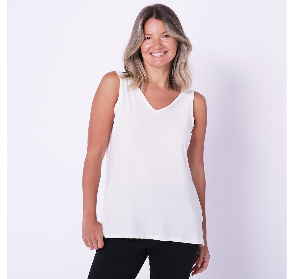 Clothing & Shoes - Tops - T-Shirts & Tops - Nina Leonard Reversible Tank -  Online Shopping for Canadians