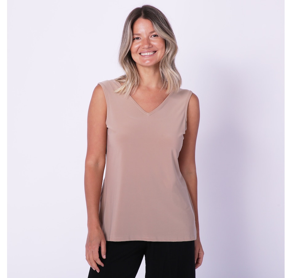 Clothing & Shoes - Tops - T-Shirts & Tops - Nina Leonard Reversible Tank -  Online Shopping for Canadians