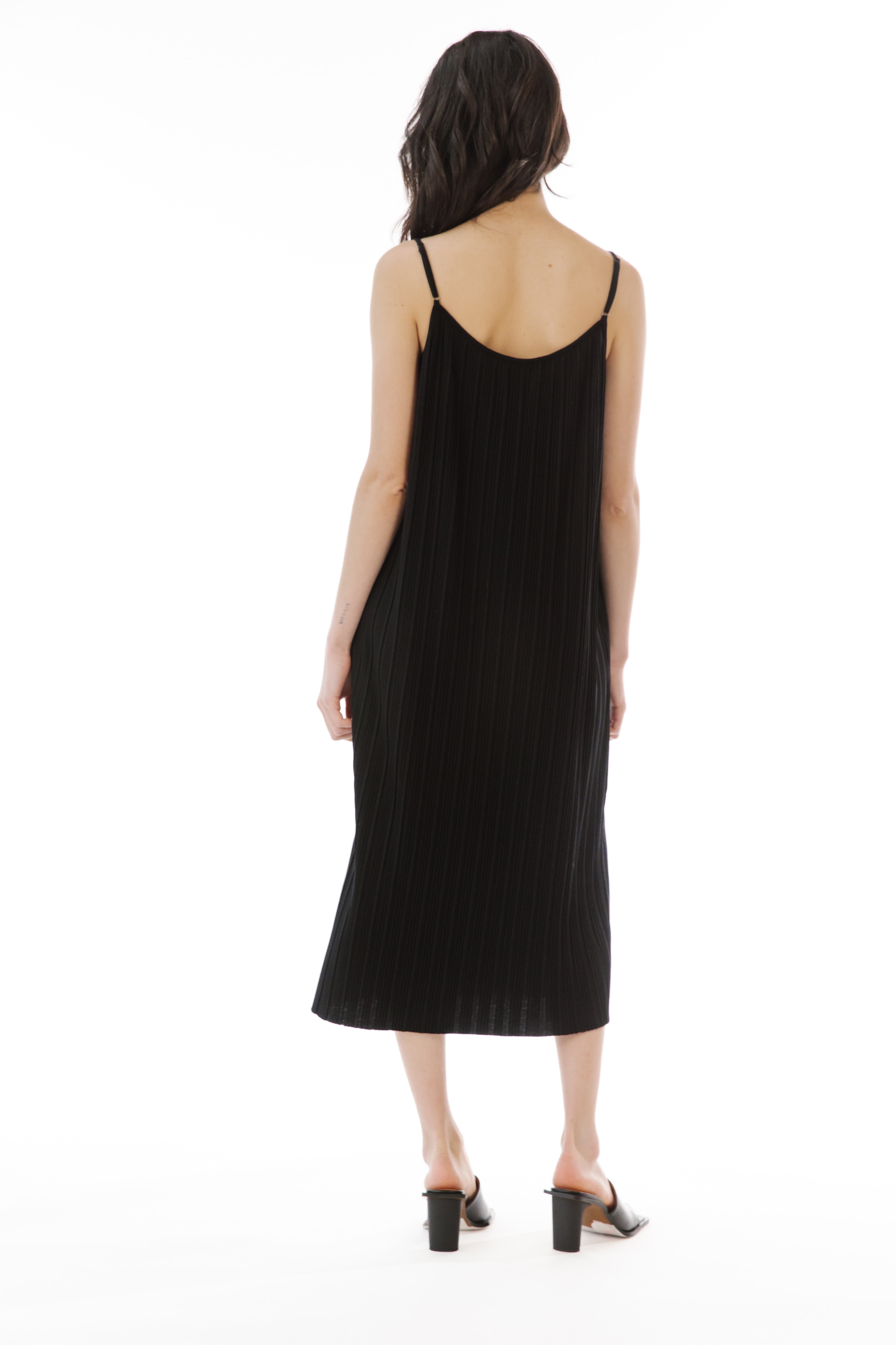 Paper Label Raegan Pleated Slip Dress