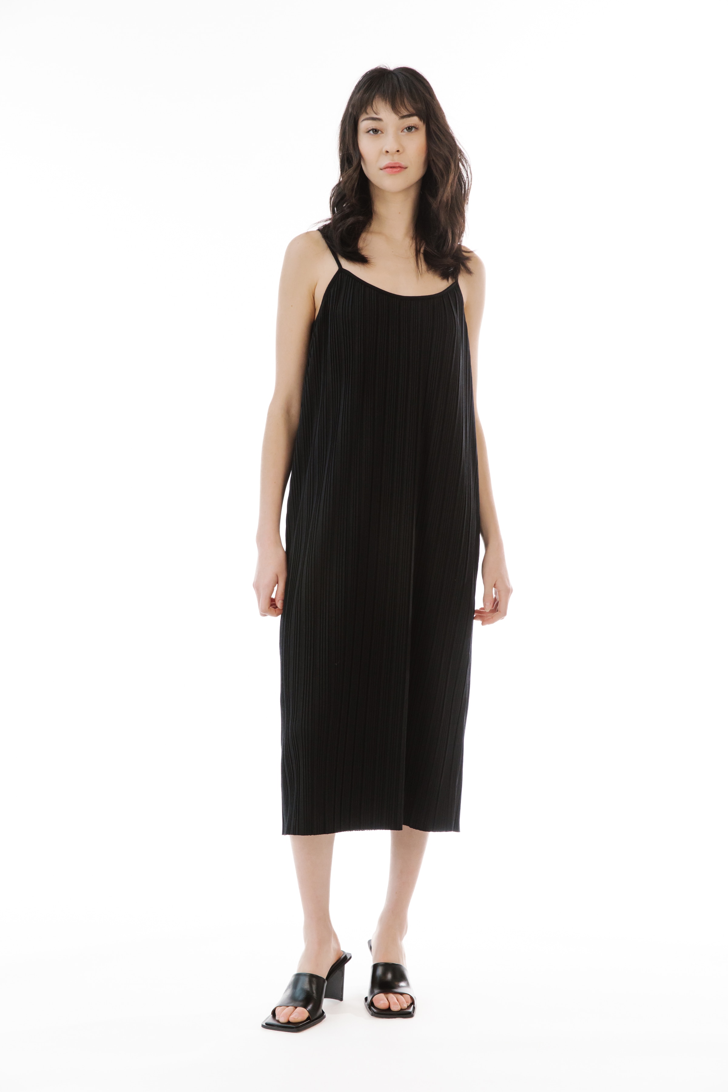 Paper Label Raegan Pleated Slip Dress