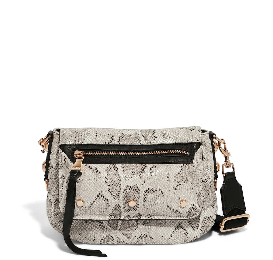 Bibi Leopard Print Leather Crossbody Bag, Whistles