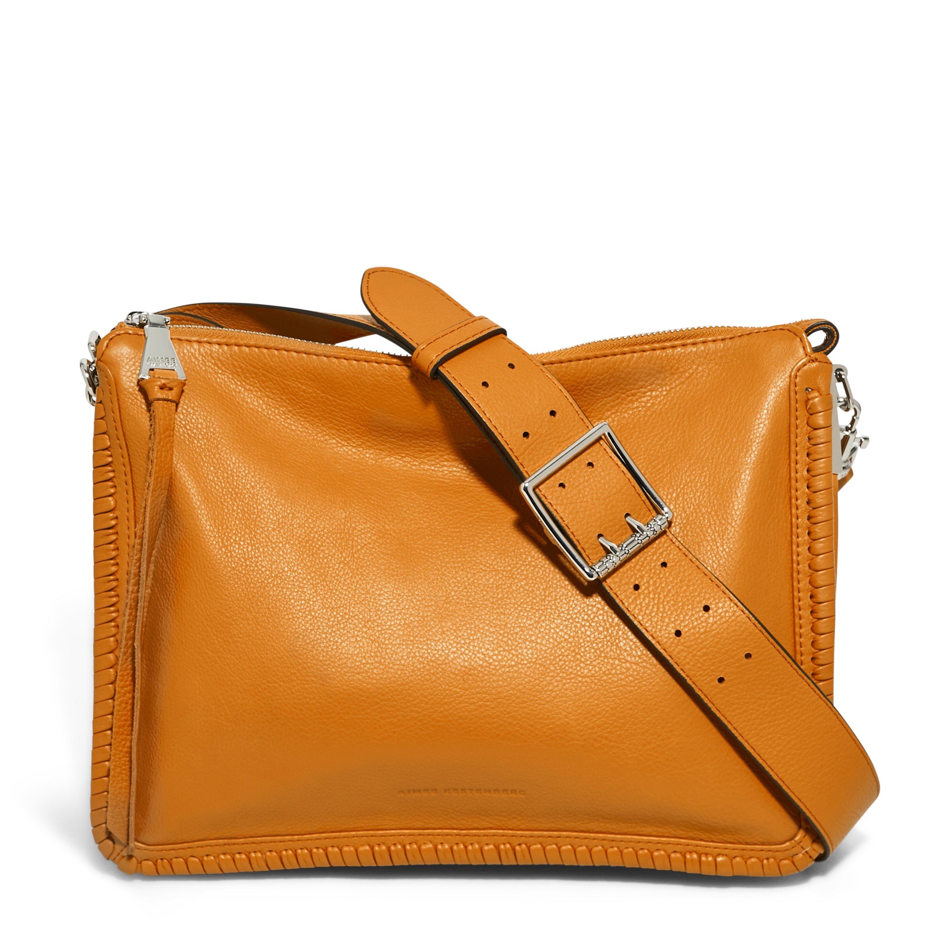 Aimee Kestenberg original leather crossbody purse forest green medium size  | eBay