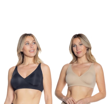 Rhonda Shear 3-pack Pin-Up Bra with Removable Pads - 20902705