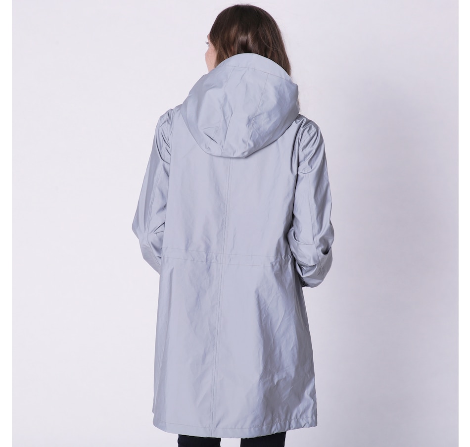 Clothing & Shoes - Jackets & Coats - Rain & Trench Coats - Nuage Hooded ...