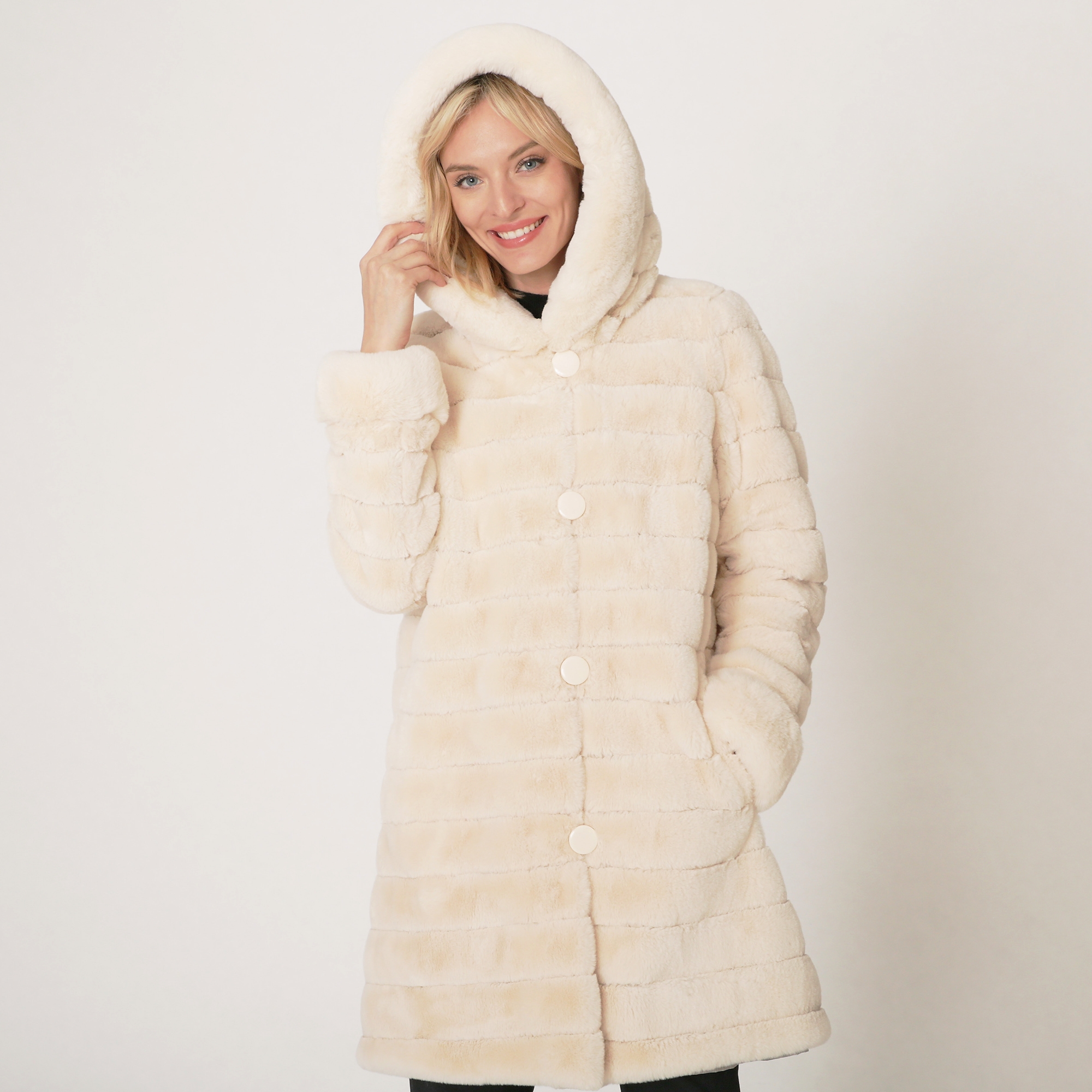 Reversible Faux Fur Jacket