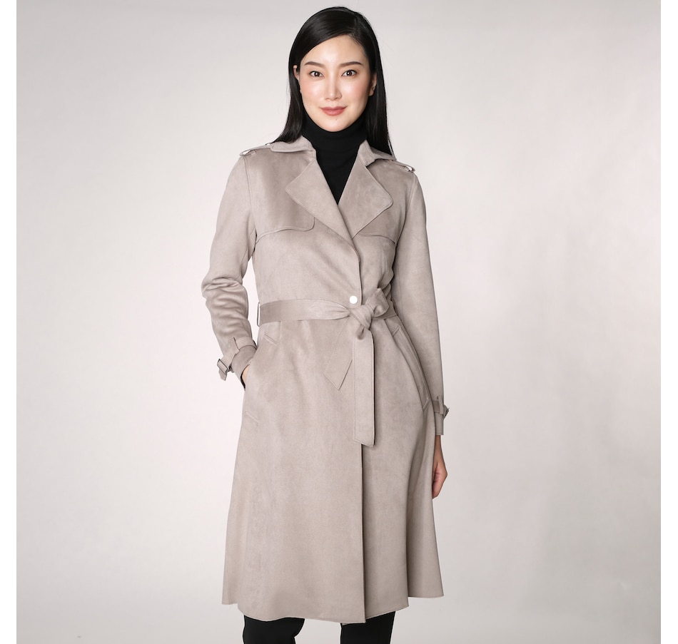 Clothing & Shoes - Jackets & Coats - Rain & Trench Coats - T Tahari Mel ...