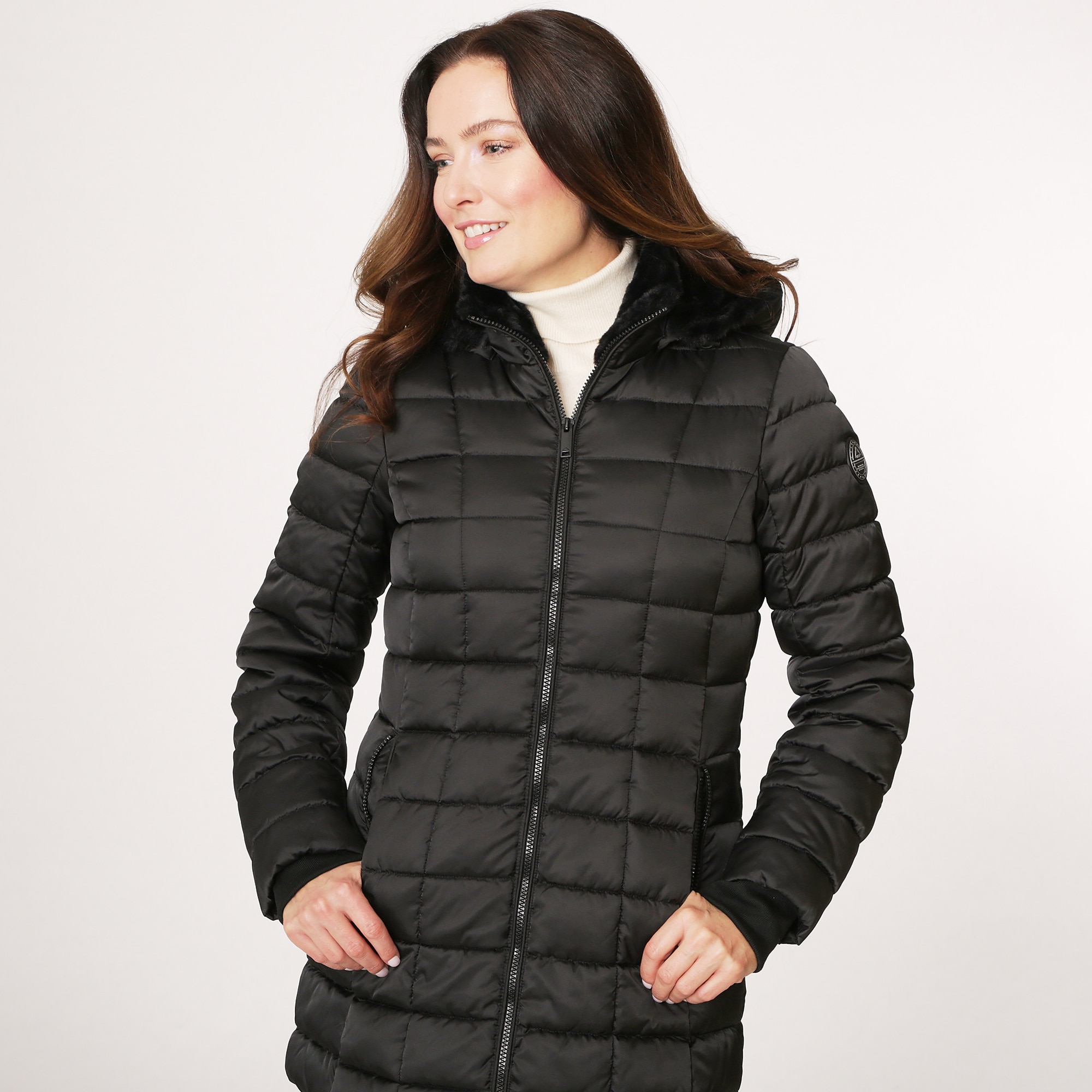 Clothing Shoes Jackets Coats Puffer Jackets HFX Ladies