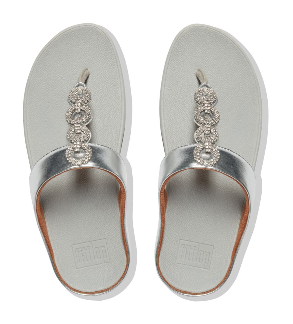 FitFlop Fino Sparkle Toe Post Sandal