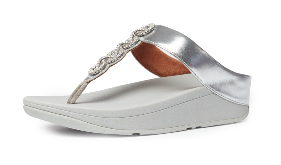 FitFlop Fino Sparkle Toe Post Sandal