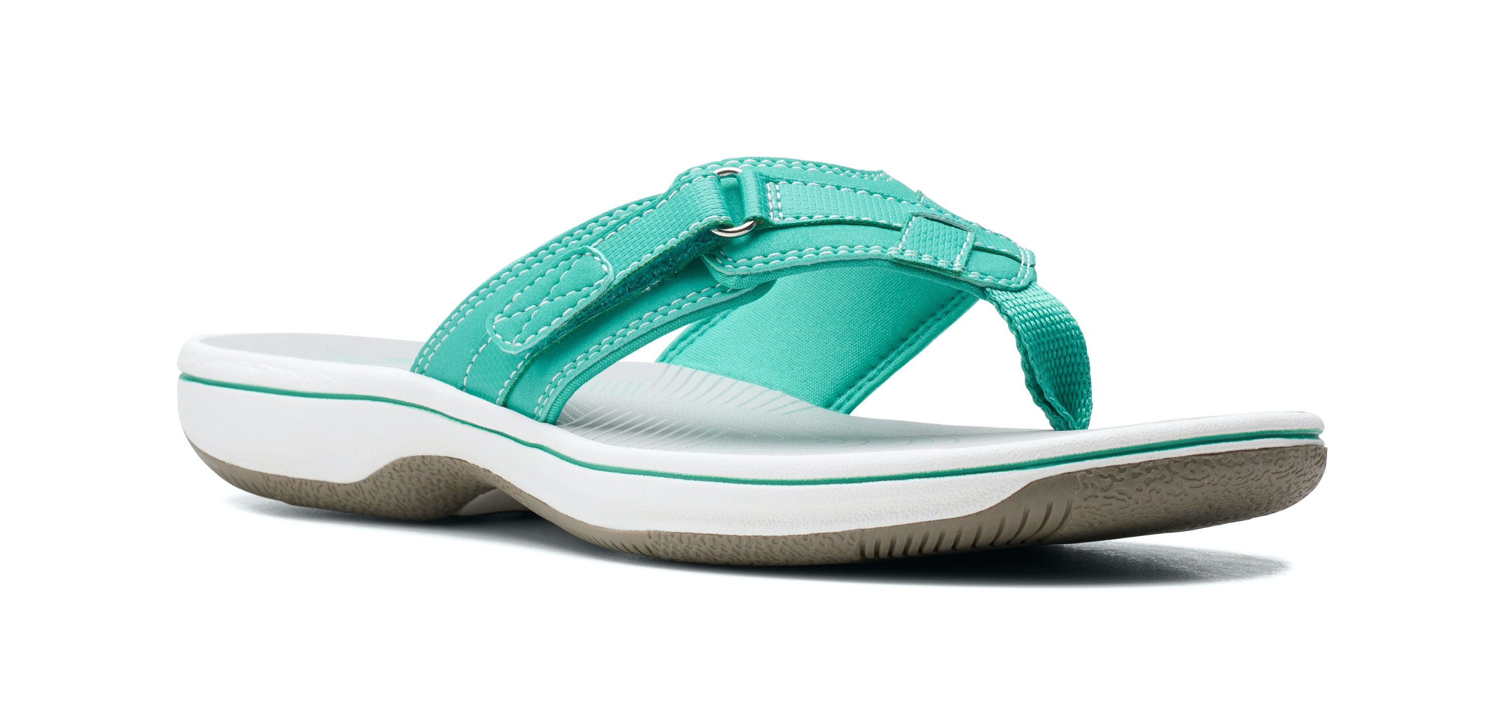 best price on clarks flip flops