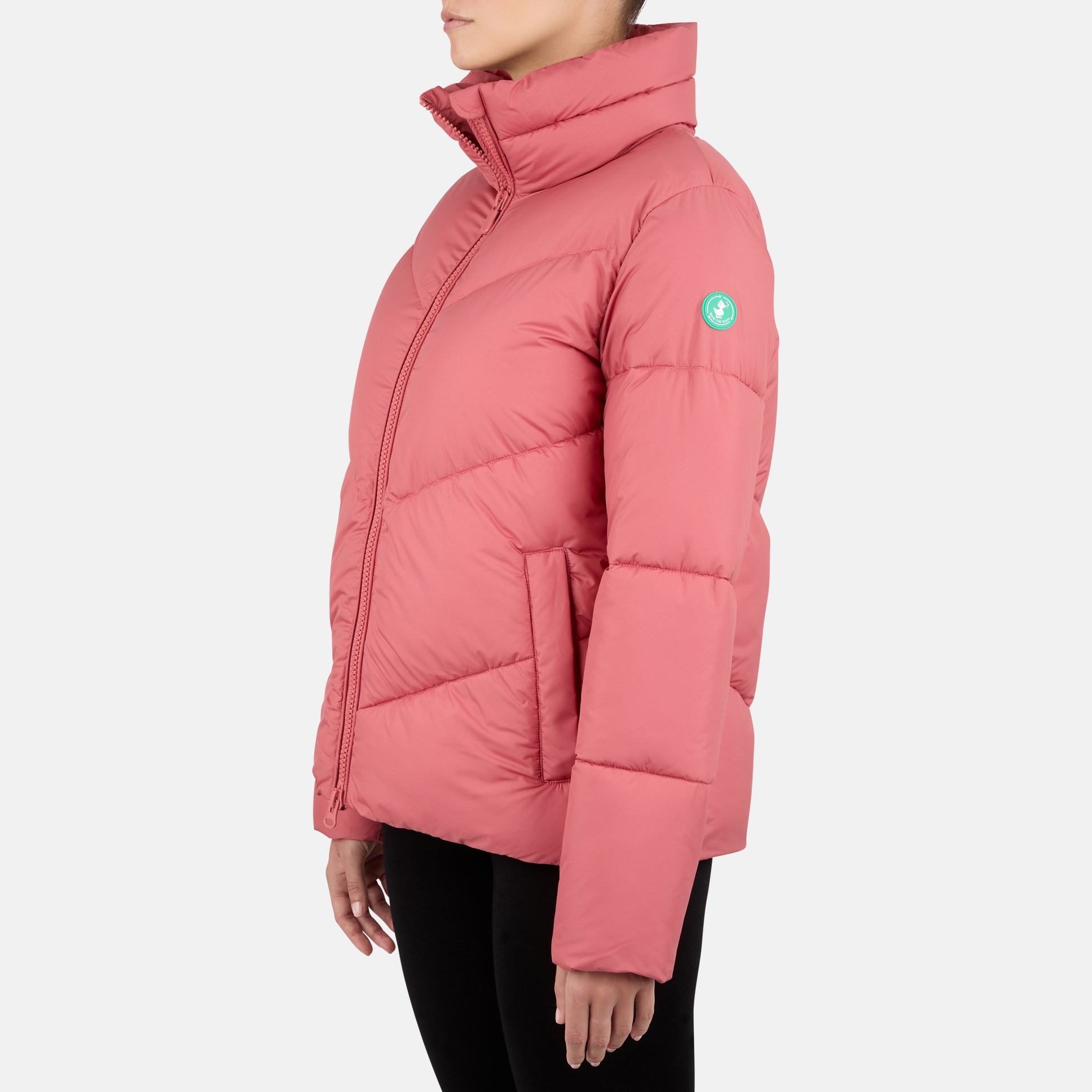 Save the Duck Jade Recycled Short Puffer