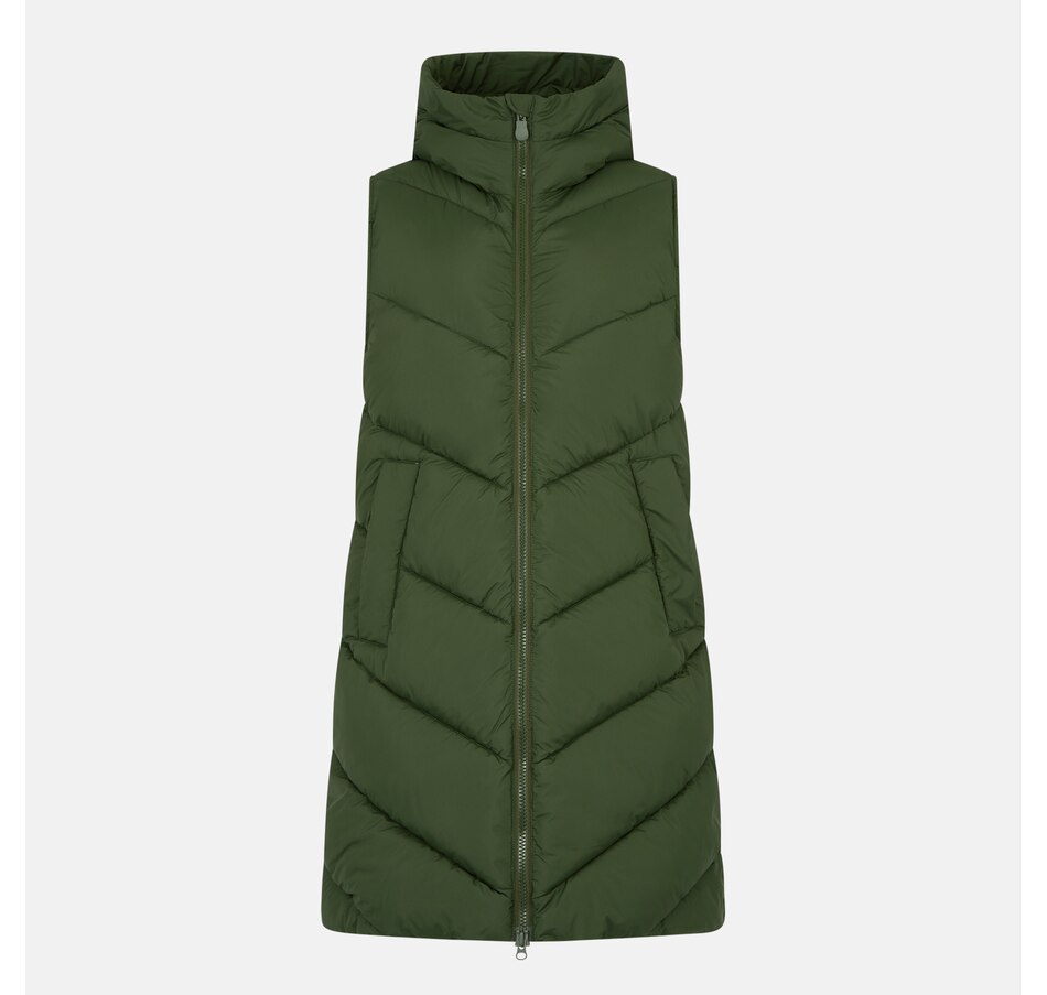 Image 229151_ALTMORE4.jpg, Product 229-151 / Price $139.33, Save the Duck Juliet Long Puffer Vest from Save The Duck on TSC.ca's Fashion department