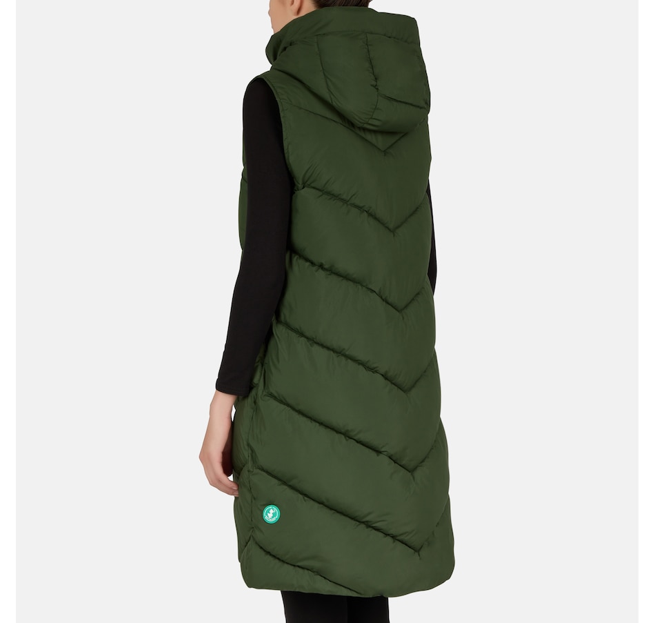 Image 229151_ALTMORE6.jpg, Product 229-151 / Price $139.33, Save the Duck Juliet Long Puffer Vest from Save The Duck on TSC.ca's Fashion department