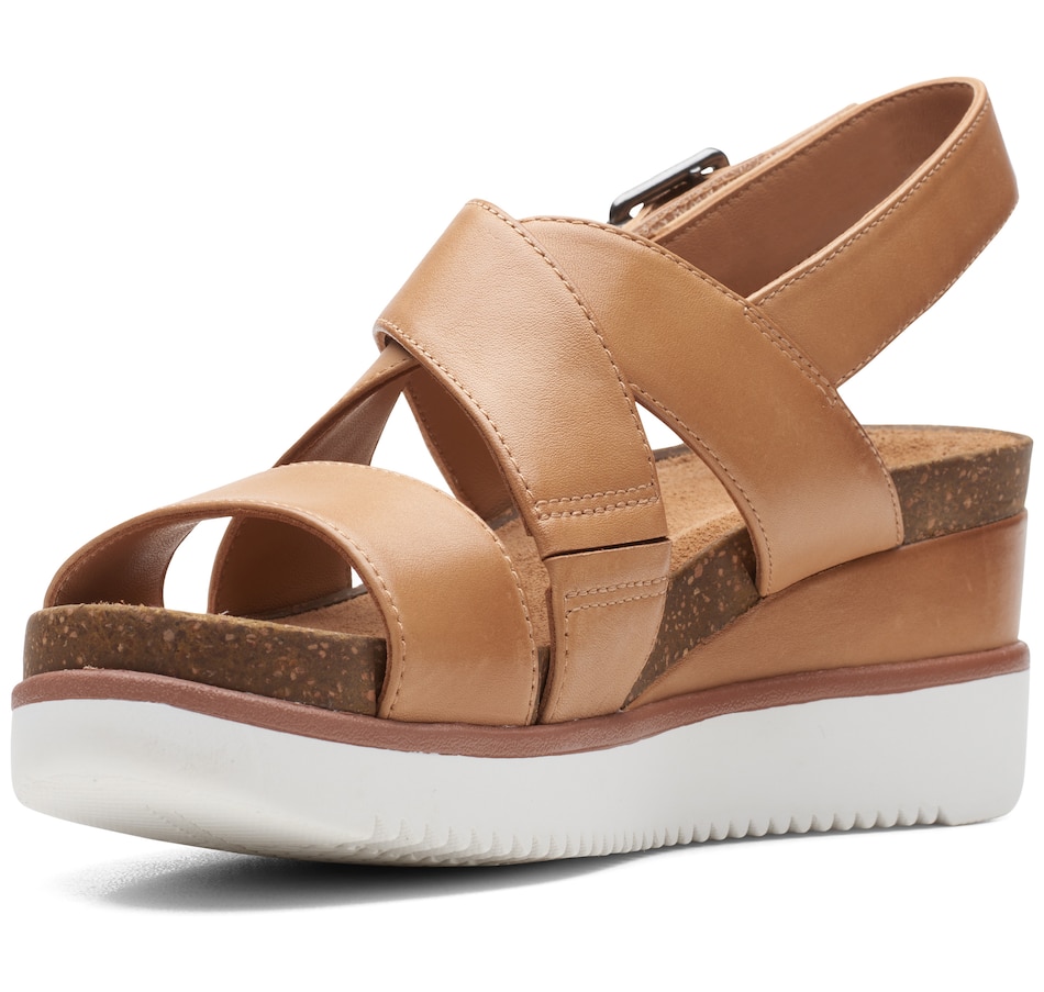 Image 229221_ALTMORE1.jpg, Product 229-221 / Price $59.33, Clarks Lizby Cross Sandal from Clarks Footwear on TSC.ca's Clothing & Shoes department