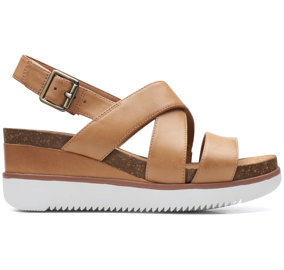 Image 229221_ALTMORE2.jpg, Product 229-221 / Price $59.33, Clarks Lizby Cross Sandal from Clarks Footwear on TSC.ca's Clothing & Shoes department