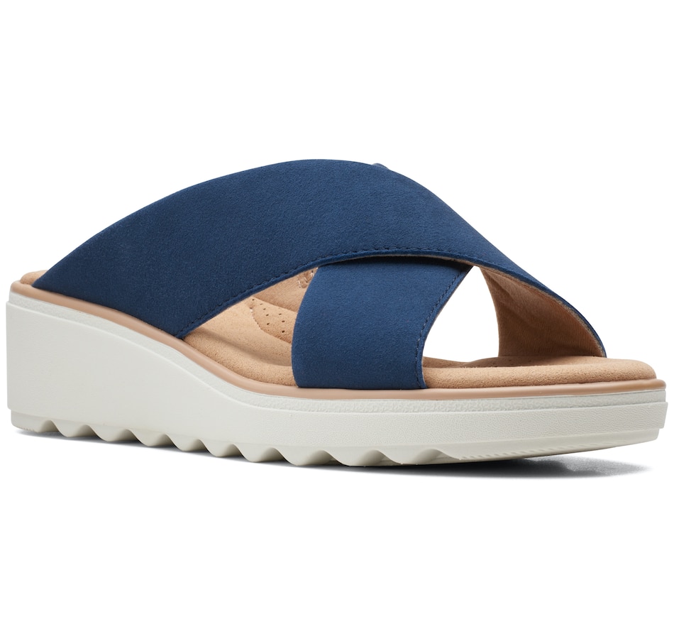 Image 229225_NVSUD.jpg, Product 229-225 / Price $49.33, Clarks Jillian Gem Sandal from Clarks Footwear on TSC.ca's Shoes department