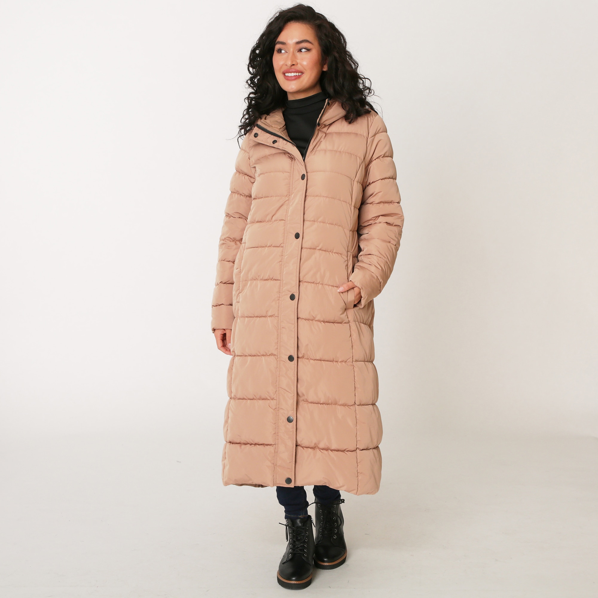 arctic expedition puffer coat long