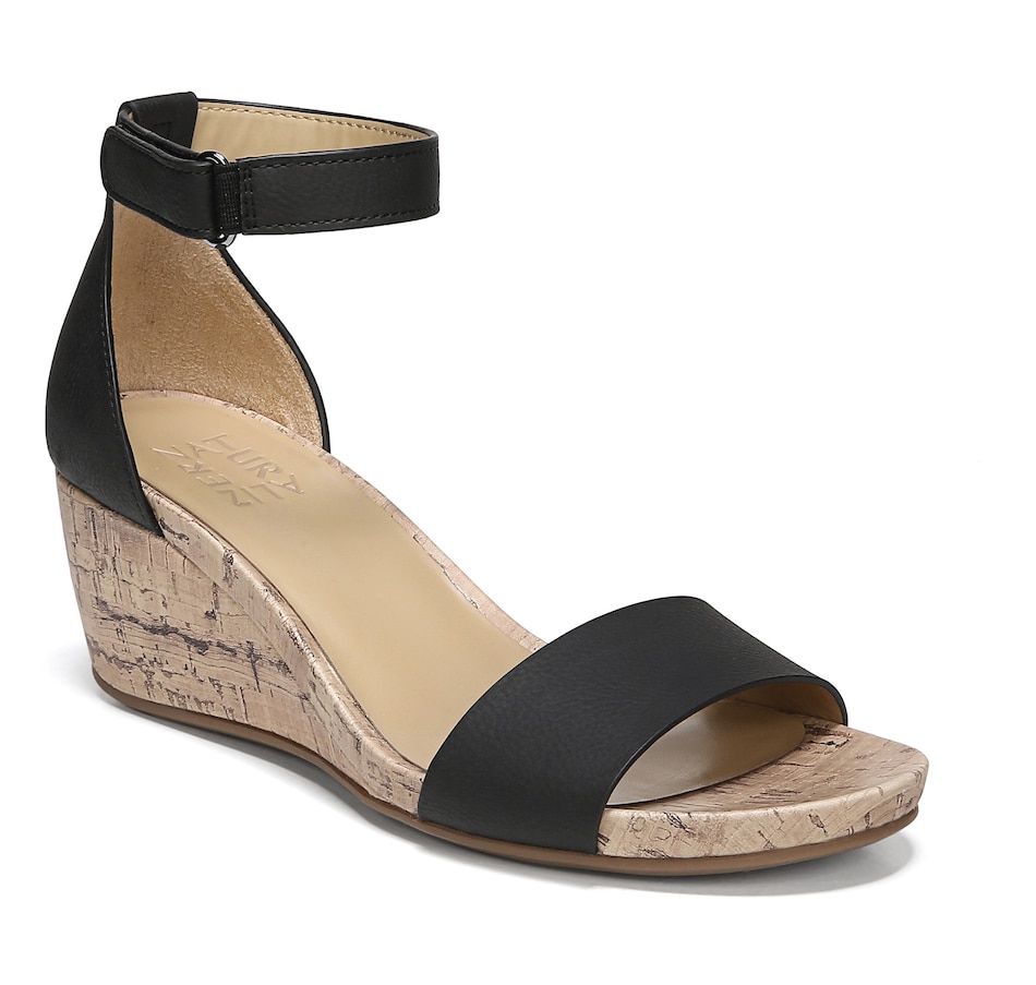Image 229523_BLK.jpg, Product 229-523 / Price $29.33, Naturalizer Areda Wedge Sandal from Naturalizer Footwear on TSC.ca's Shoes department