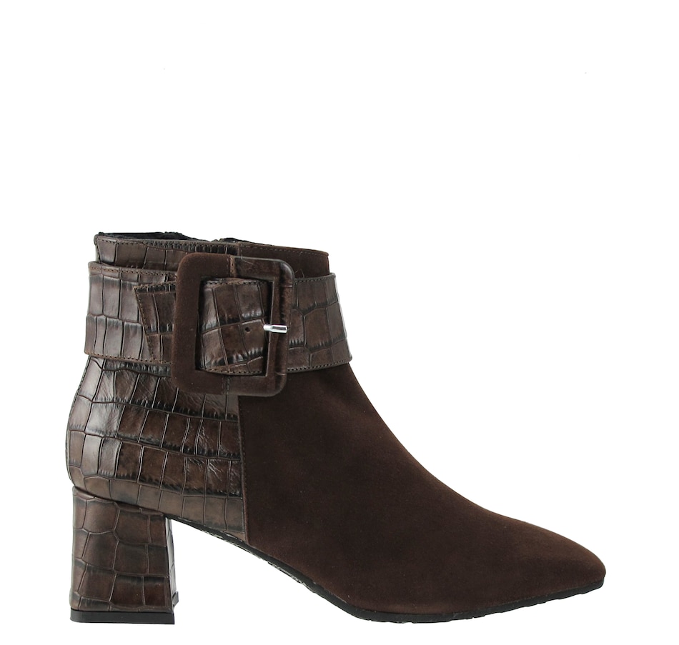 Image 229550_ALTMORE1.jpg, Product 229-550 / Price $349.88, Ron White Luna Croco and Suede Ankle Boot from Ron White on TSC.ca's Shoes department