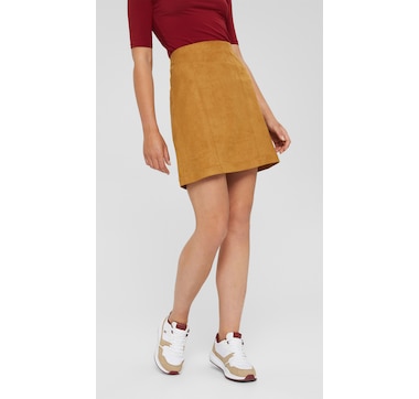 Esprit Faux Suede Skirt