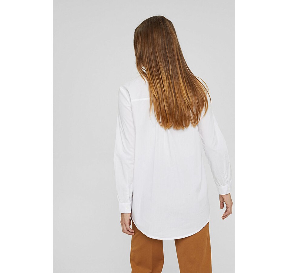 Image 229641_ALTMORE1.jpg, Product 229-641 / Price $29.33, Esprit Long Poplin Solid Blouse from Esprit on TSC.ca's Fashion department