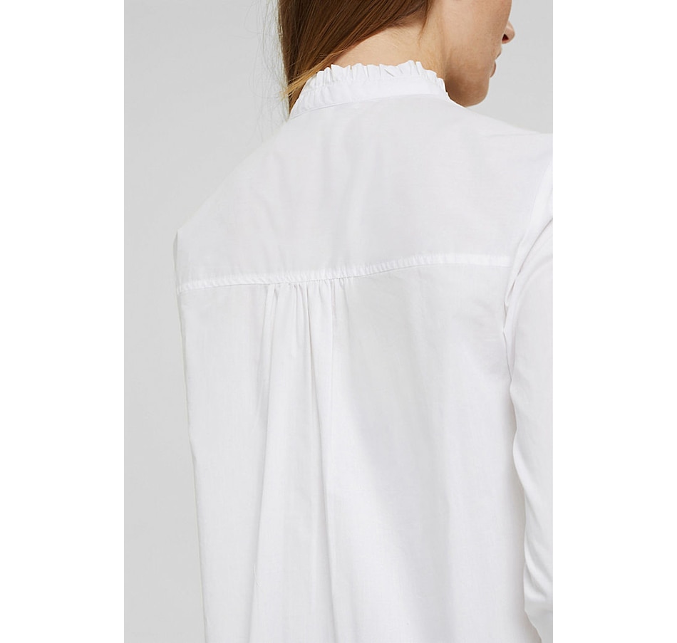 Image 229641_ALTMORE4.jpg, Product 229-641 / Price $29.33, Esprit Long Poplin Solid Blouse from Esprit on TSC.ca's Fashion department