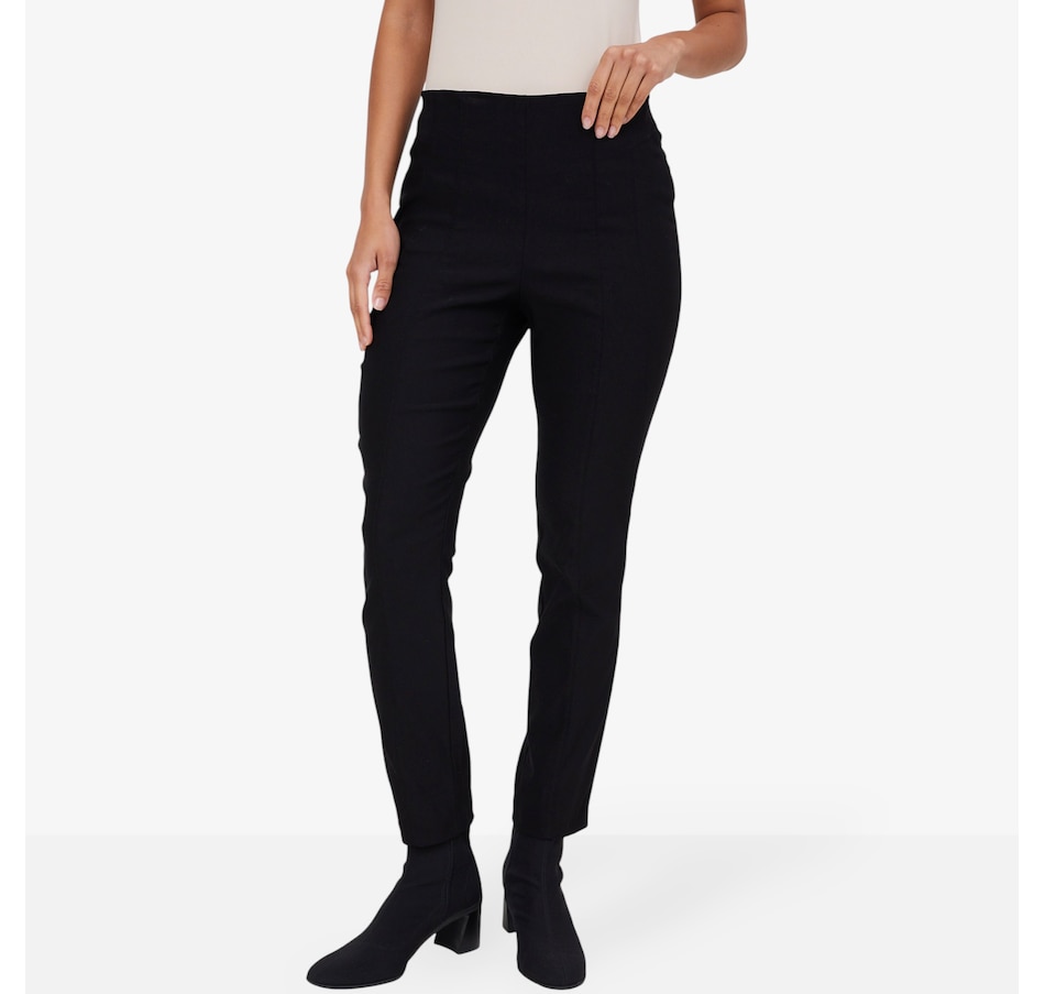 Image 229705_BLK.jpg, Product 229-705 / Price $49.88, claudia ev Pull-On Ankle Pant from claudia ev on TSC.ca's Fashion department
