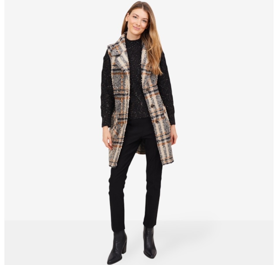 Image 229706_ALTMORE1.jpg, Product 229-706 / Price $44.33, claudia ev Wide Notch Collar Button Front Vest from claudia ev on TSC.ca's Fashion department