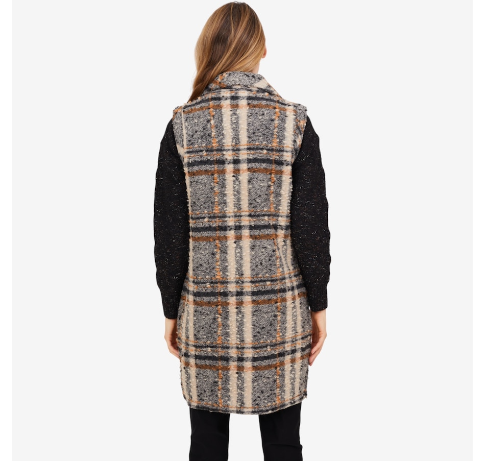 Image 229706_ALTMORE4.jpg, Product 229-706 / Price $44.33, claudia ev Wide Notch Collar Button Front Vest from claudia ev on TSC.ca's Fashion department