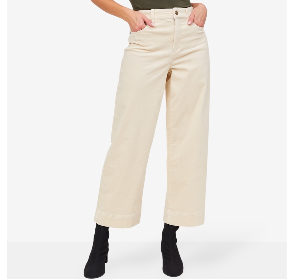 Image 229719_MNS.jpg, Product 229-719 / Price $64.88, claudia ev Fly Front Five Pocket Ankle Pant from claudia ev on TSC.ca's Fashion department