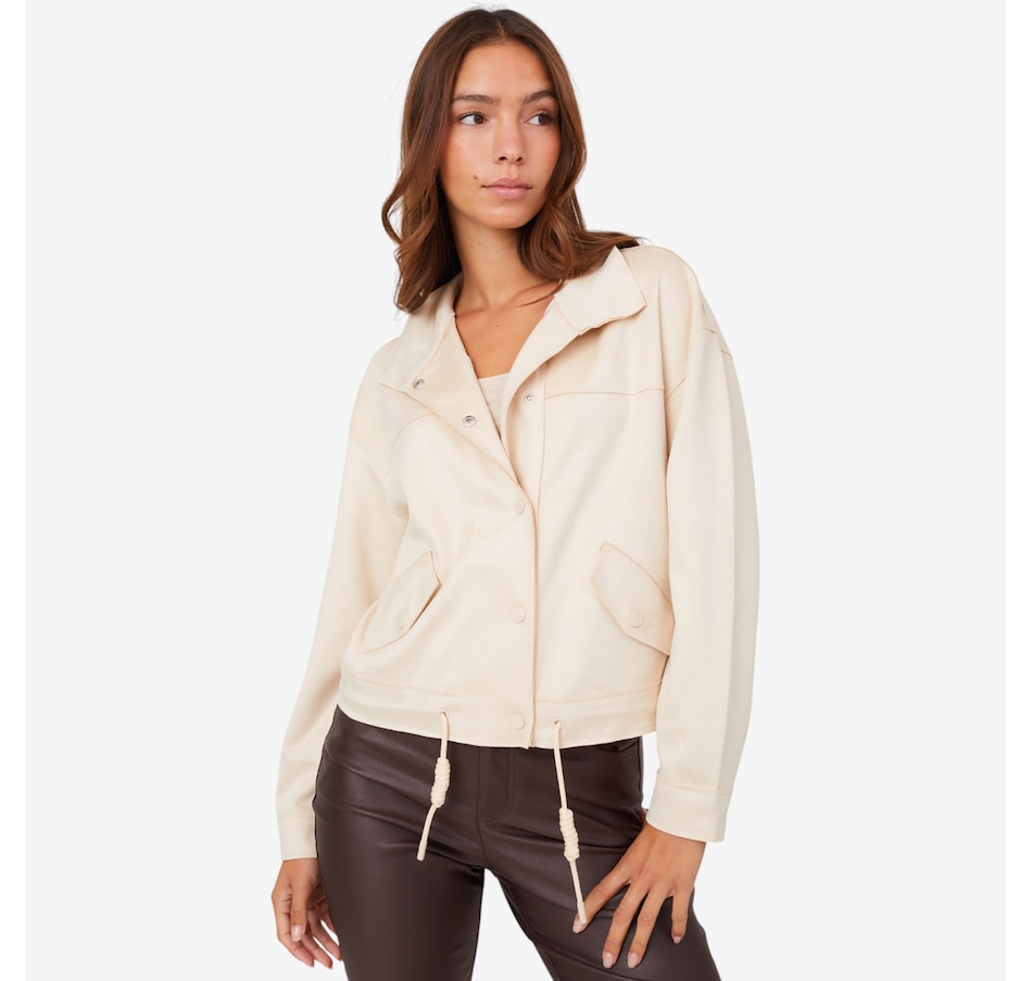 Image 229721_CRM.jpg, Product 229-721 / Price $79.88, claudia ev Drop Shoulder Jacket with Pockets from claudia ev on TSC.ca's Fashion department
