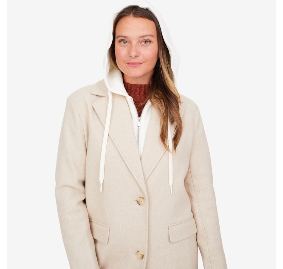 Image 229723_ALTMORE2.jpg, Product 229-723 / Price $69.33, claudia ev Trench Coat with Fooler Hoodie from claudia ev on TSC.ca's Fashion department