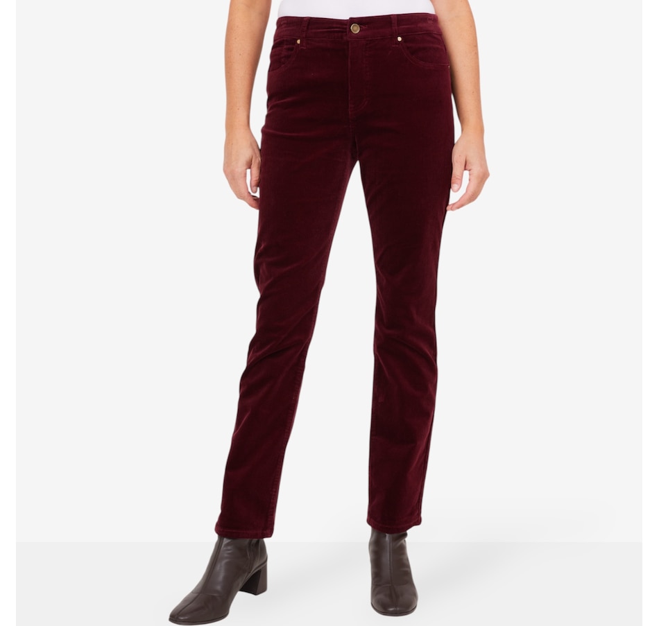 Image 229724_BGDY.jpg, Product 229-724 / Price $64.88, claudia ev Fly Front Five Pocket Pant from claudia ev on TSC.ca's Fashion department