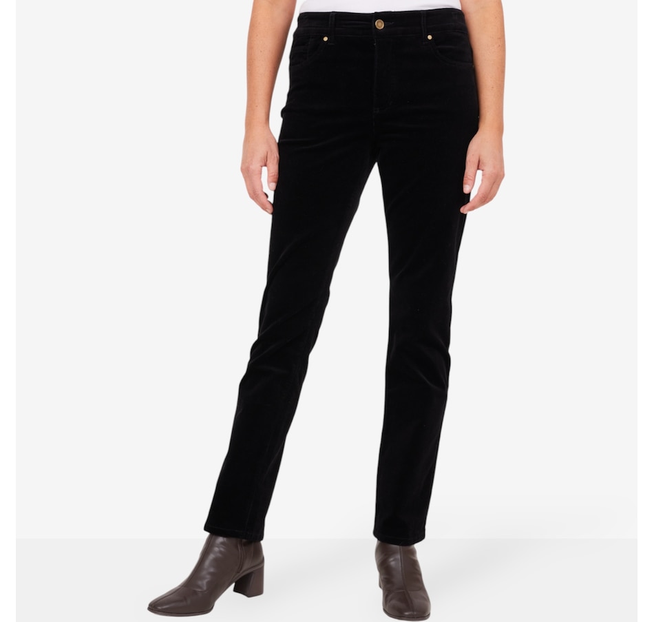 Image 229724_BLK.jpg, Product 229-724 / Price $64.88, claudia ev Fly Front Five Pocket Pant from claudia ev on TSC.ca's Fashion department