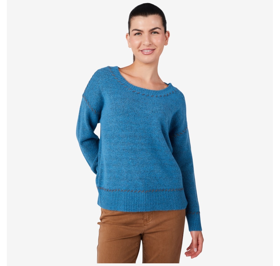 Image 229726_CAL.jpg, Product 229-726 / Price $74.88, claudia ev Long Sleeve Crew Neck Sweater from claudia ev on TSC.ca's Fashion department