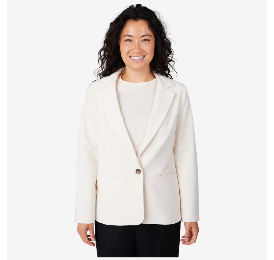 Image 229734_MNS.jpg, Product 229-734 / Price $94.88, claudia ev Long Sleeve Lined Blazer from claudia ev on TSC.ca's Fashion department