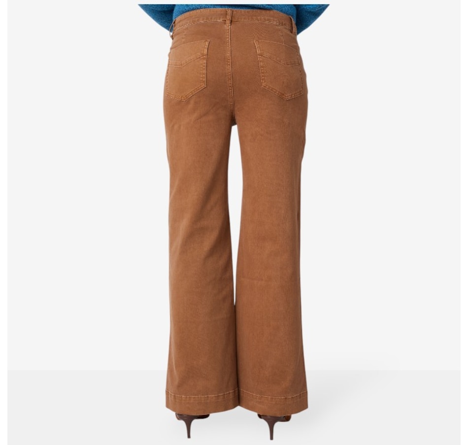 Image 229737_ALTMORE1.jpg, Product 229-737 / Price $64.88, claudia ev Comfort Stretch Fly Front Wide Leg Pant from claudia ev on TSC.ca's Fashion department