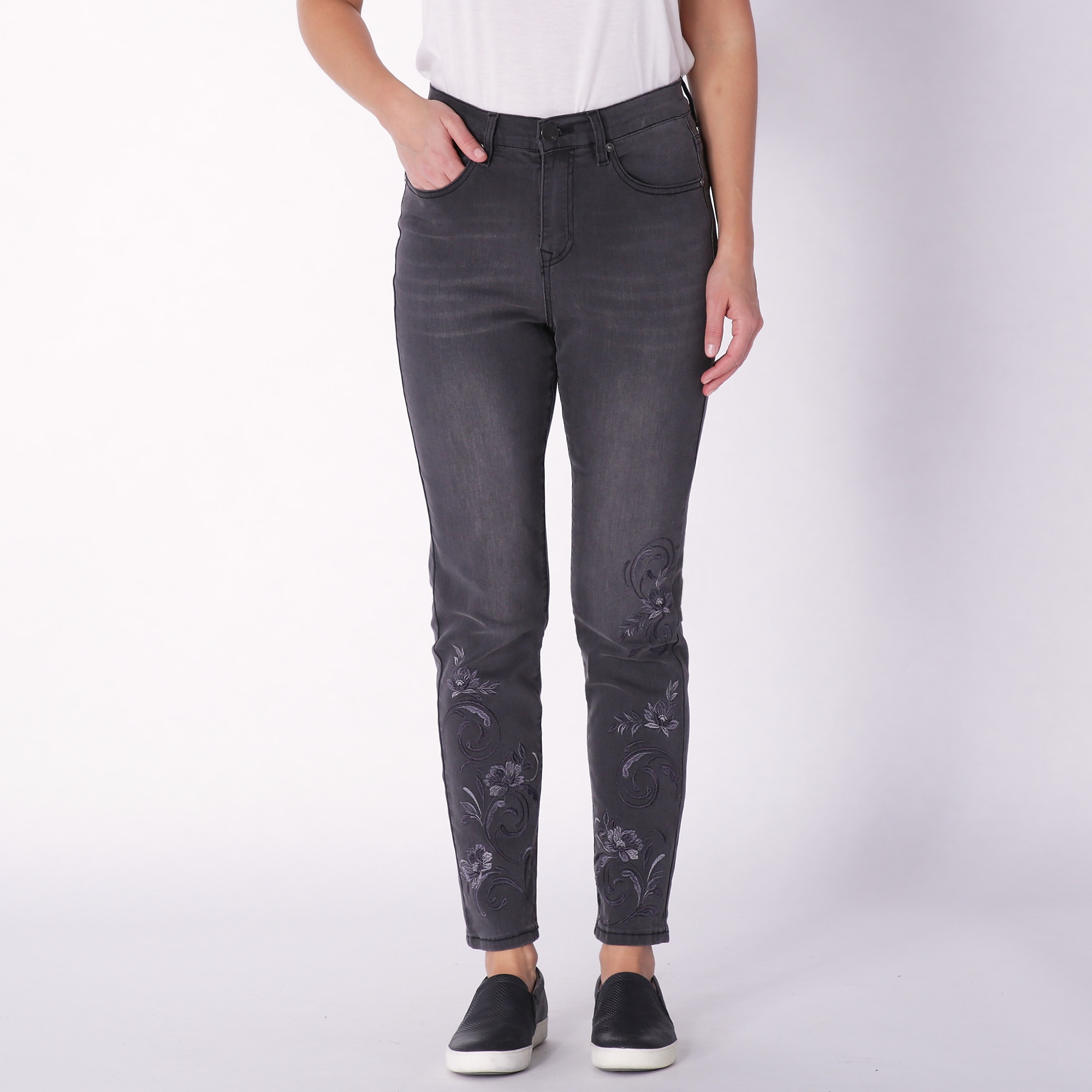 Diane gilman sales embroidered jeans