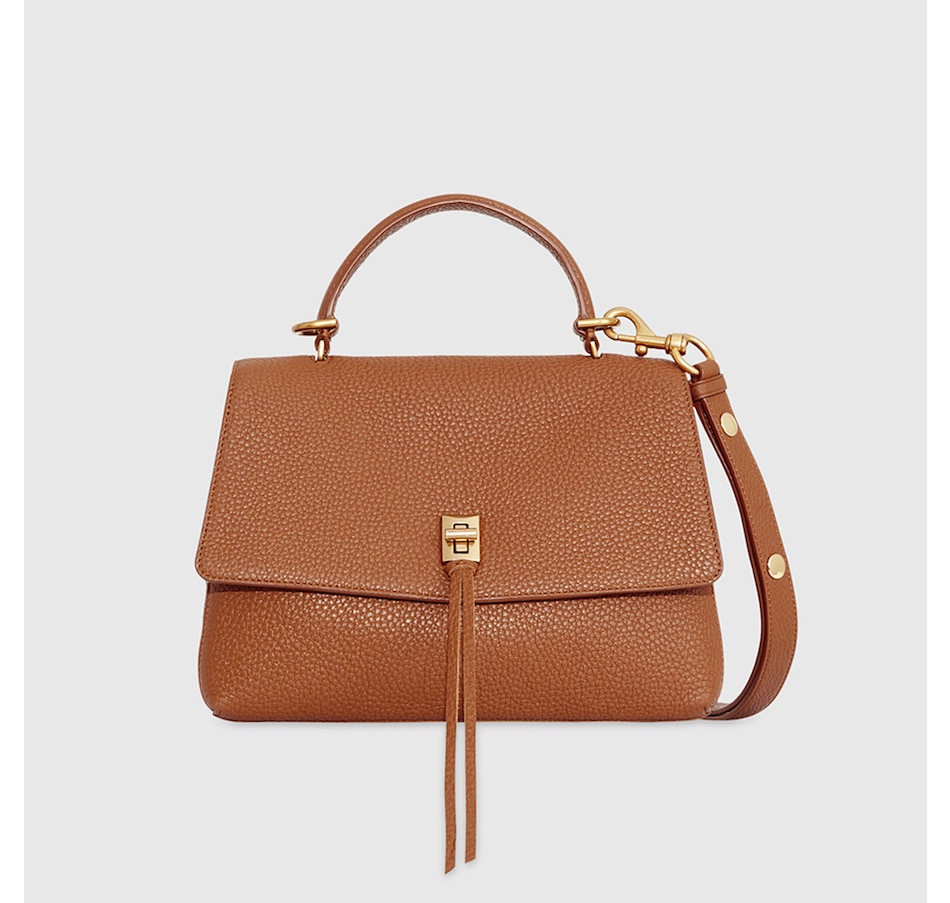 Image 229776_CRE.jpg, Product 229-776 / Price $428.00, Rebecca Minkoff Darren Top Handle Messenger from Rebecca Minkoff on TSC.ca's Clothing & Shoes department