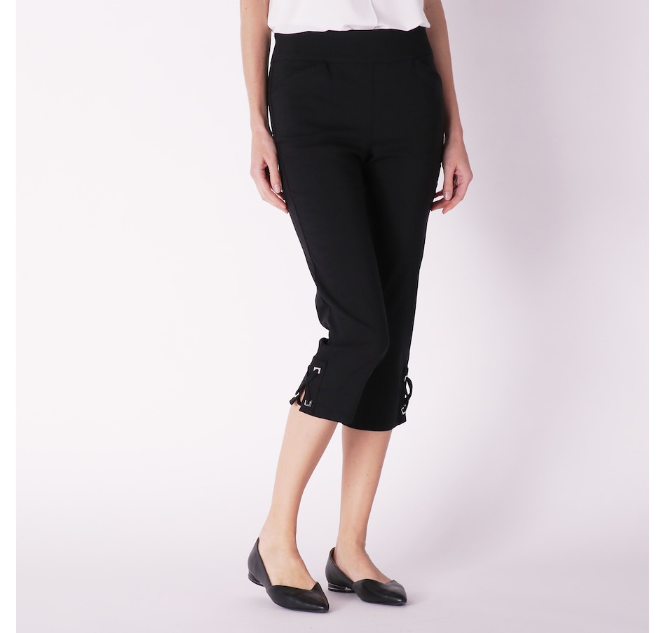 Clothing & Shoes - Bottoms - Pants - Nina Leonard Millennium Crop Pant ...