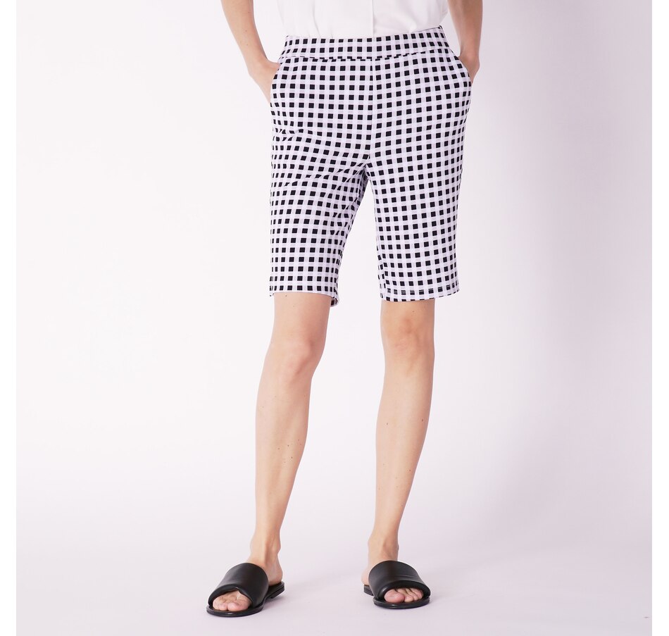 Image 229804_BLK.jpg, Product 229-804 / Price $14.33, Nina Leonard Bermuda Shorts from Nina Leonard on TSC.ca's Fashion department