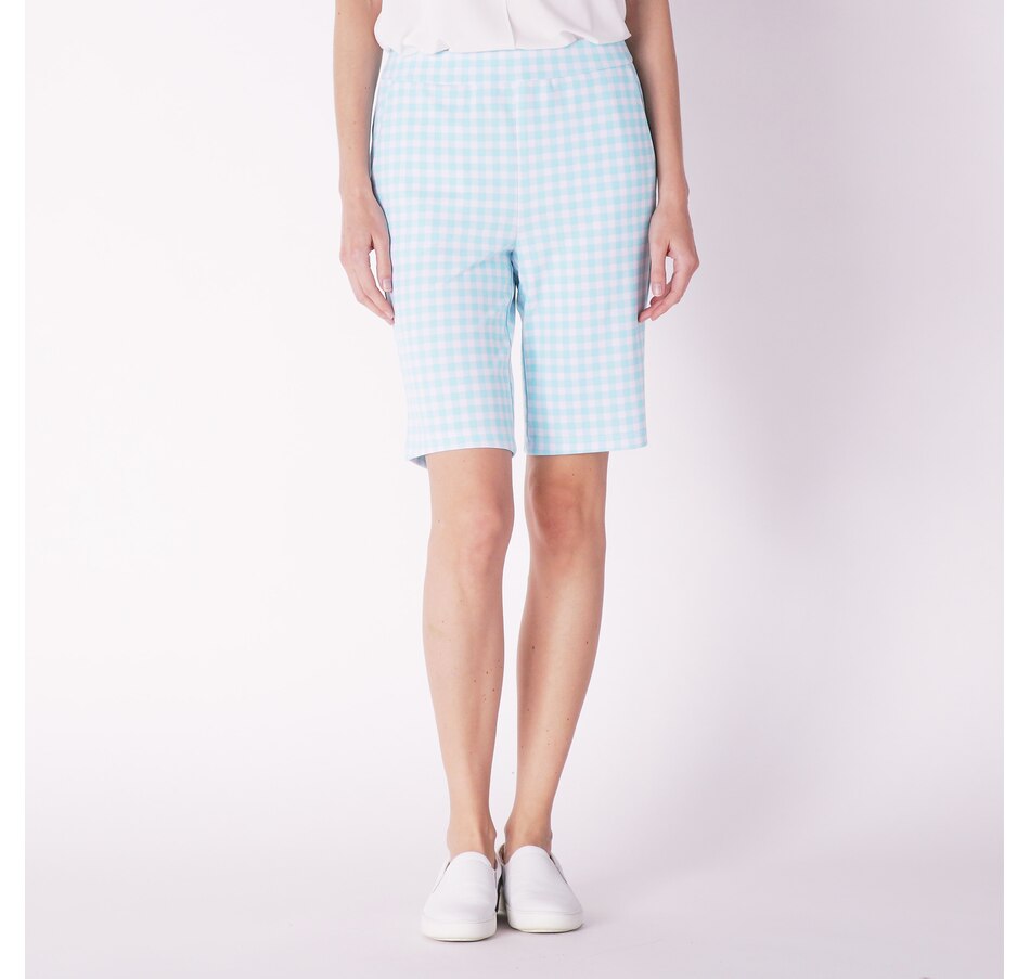 Image 229804_RBNEG.jpg, Product 229-804 / Price $14.33, Nina Leonard Bermuda Shorts from Nina Leonard on TSC.ca's Fashion department