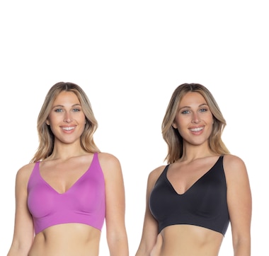 Rhonda Shear 3-Pack of Ahh Bra With Adjustable Straps And Removable Pads