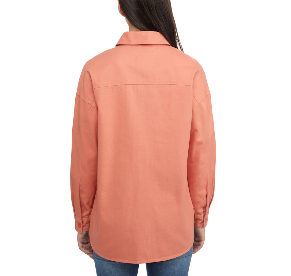 Image 229835_ALTMORE3.jpg, Product 229-835 / Price $39.33, Badgley Mischka Cotton Shacket from Badgley Mischka on TSC.ca's Fashion department