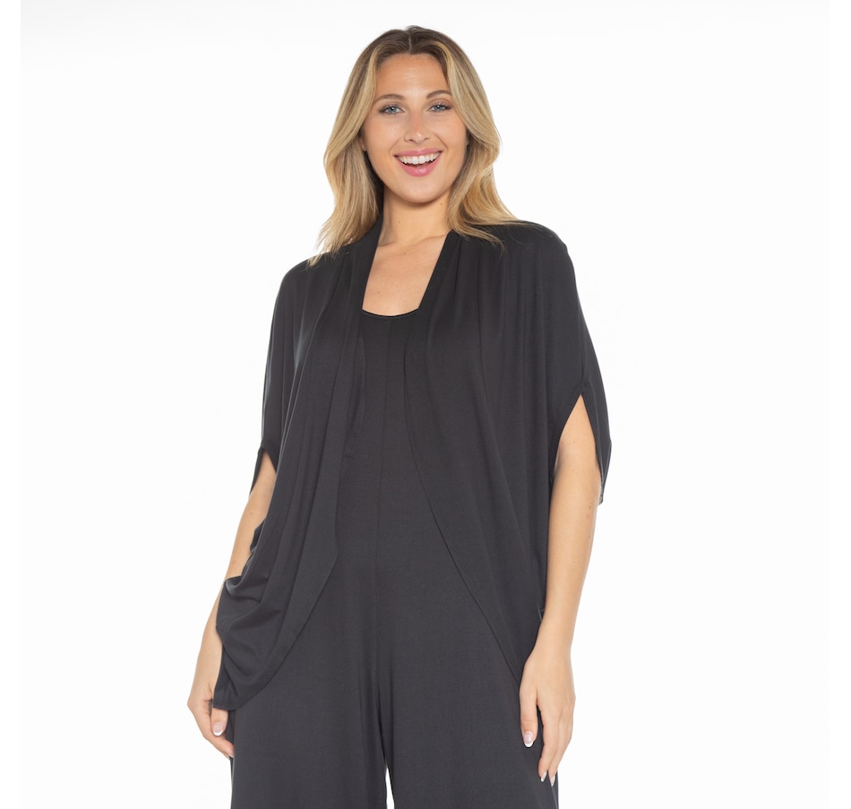 Clothing & Shoes - Tops - Sweaters & Cardigans - Cardigans - Rhonda Shear  Retreat Cocoon Cardigan - Online Shopping for Canadians