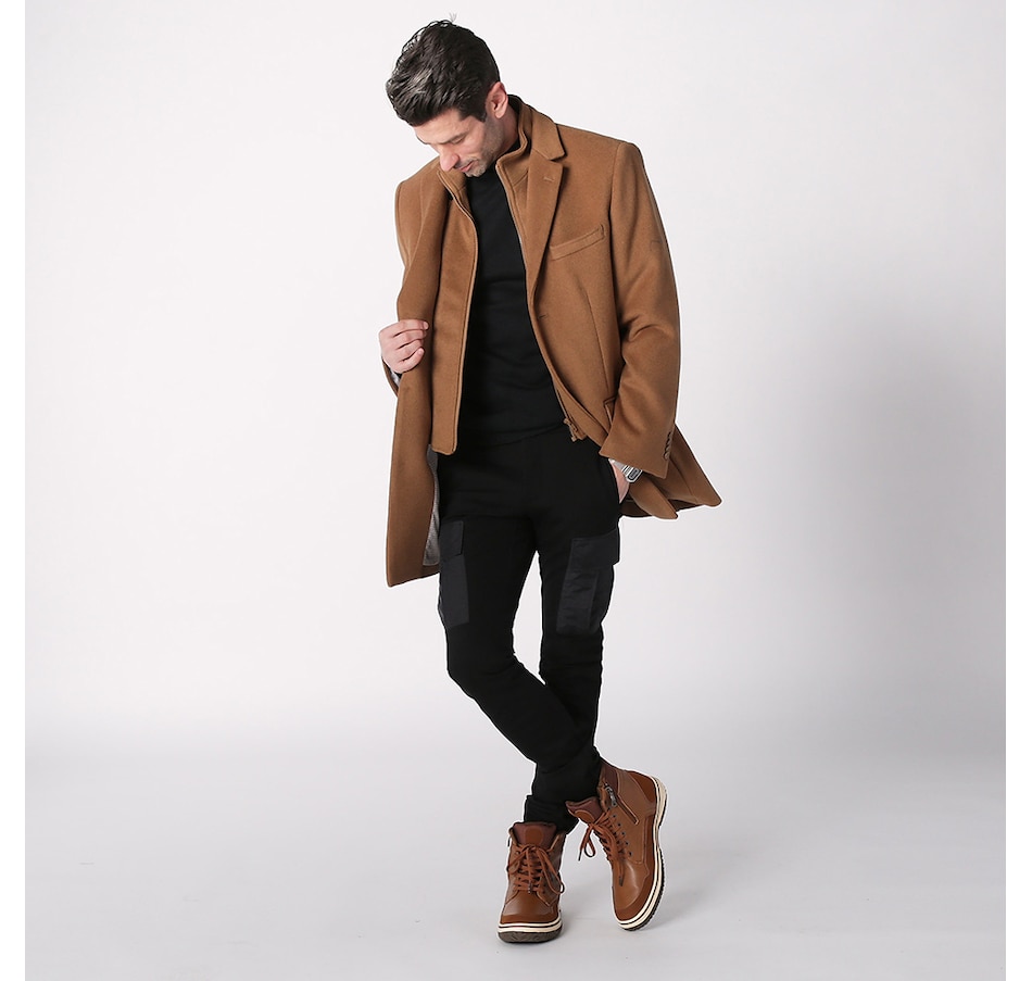 Image 229847_CRE.jpg, Product 229-847 / Price $325.00, BRIANBAILEY... MEN Wool Blend Coat from Brian Bailey on TSC.ca's Clothing & Shoes department