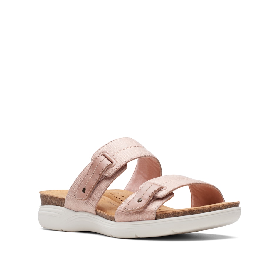Image 229874_PNK.jpg, Product 229-874 / Price $79.99, Clarks April Dusk Sandal from Clarks Footwear on TSC.ca's Clothing & Shoes department