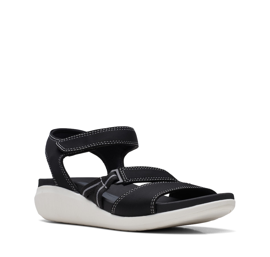 Image 229895_BLK.jpg, Product 229-895 / Price $39.33, Clarks Cloudsteppers Glide Hi Shore Sandal from Clarks Footwear on TSC.ca's Shoes department